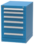 Vidmar RP1134A Bench-Height Modular Drawer Cabinet — 6 Drawers, 88 Compartments