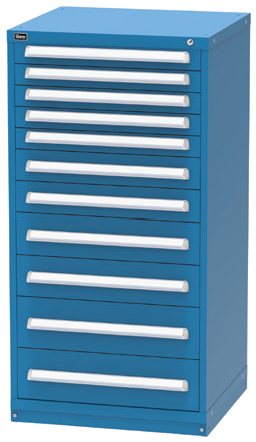Vidmar RP3092A Eye-Level Modular Drawer Cabinet — 11 Drawers, 200 Compartments