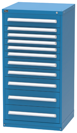Vidmar RP3404A  Modular Drawer Cabinet — 11 Drawers, 275 Compartments