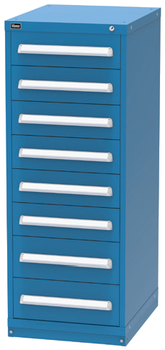 Vidmar RP3500A Eye-Level Modular Drawer Cabinet — 8 Drawers, 88 Compartments