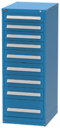 Vidmar RP3501A Eye-Level Modular Drawer Cabinet — 9 Drawers, 120 Compartments