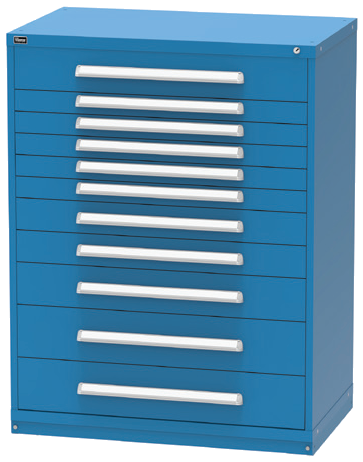 Vidmar RP3505A Eye-Level Modular Drawer Cabinet — 11 Drawers, 371 Compartments