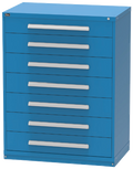 Vidmar RP3512A Eye-Level Modular Drawer Cabinet — 7 Drawers, 208 Compartments