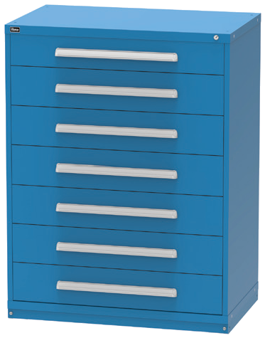 Vidmar RP3512A Eye-Level Modular Drawer Cabinet — 7 Drawers, 208 Compartments