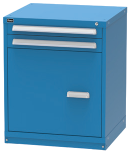 Vidmar SCU1927A Stand-Up Modular Drawer Cabinet — 2 Drawers, 48 Compartments