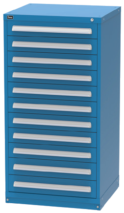 Vidmar SCU3062A Eye-Level Modular Drawer Cabinet — 11 Drawers, 220 Compartments