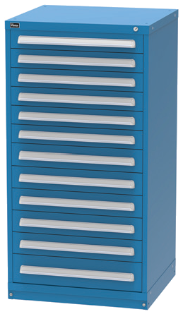 Vidmar SEP3054A Eye-Level Modular Drawer Cabinet — 12 Drawers, 244 Compartments