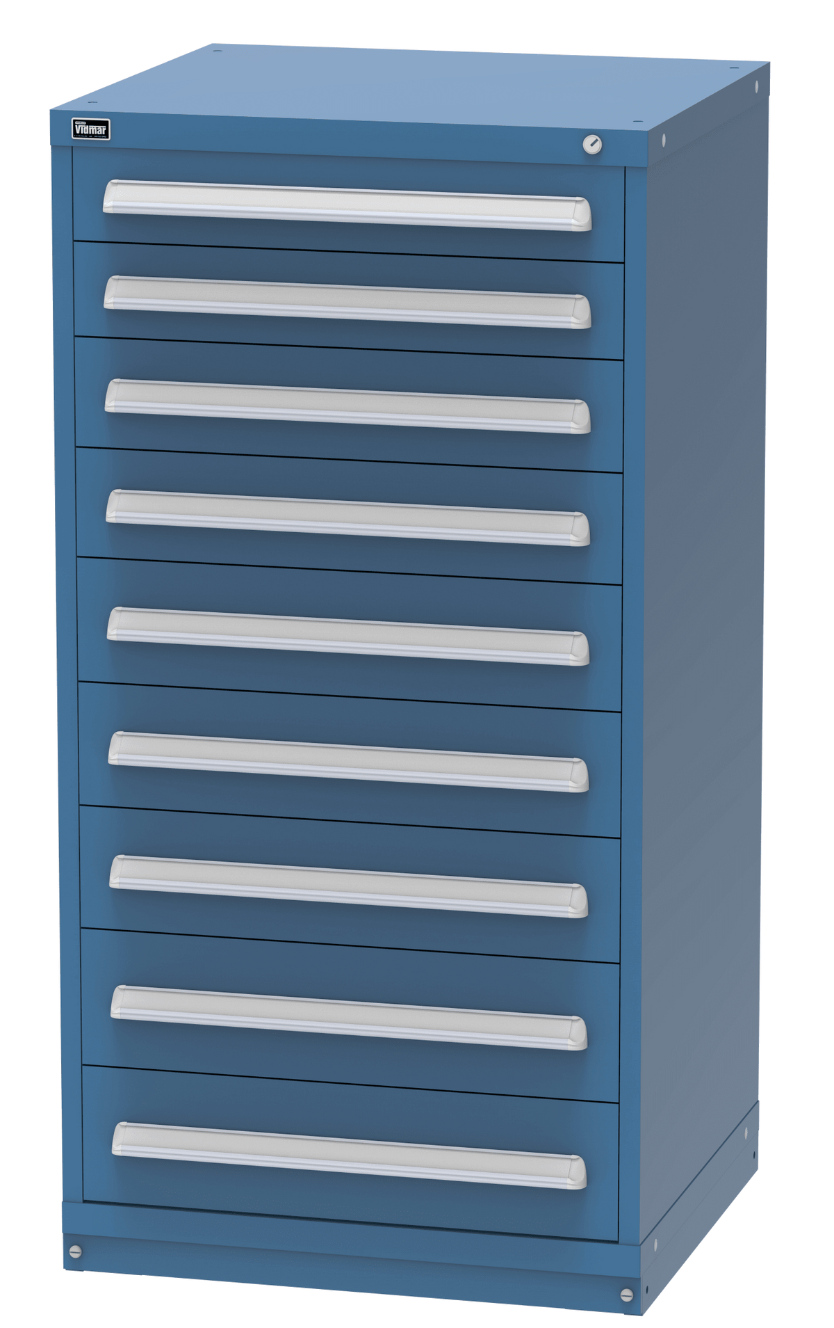 Vidmar SEP3140A modular drawer cabinet, Bright Blue